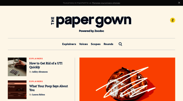 thepapergown.zocdoc.com