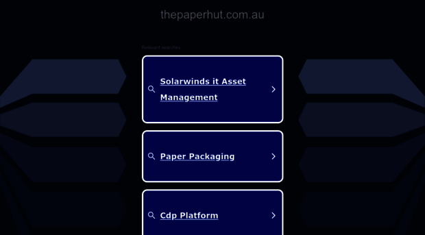 thepaperhut.com.au