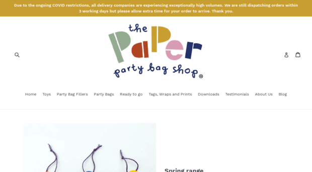thepaperpartybagshop.com
