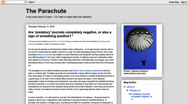 theparachute.blogspot.com