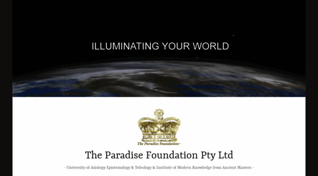 theparadisefoundation.org