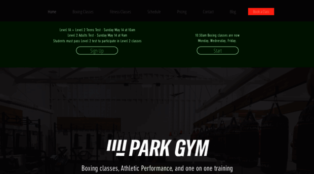 theparkgym.com