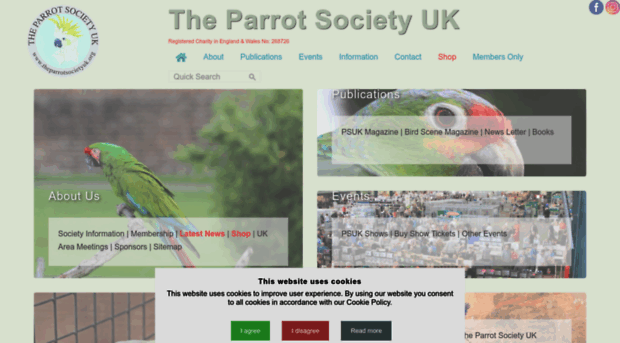 theparrotsocietyuk.org