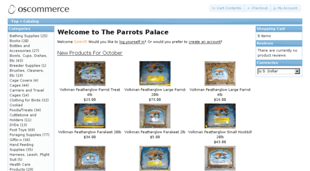 theparrotspalace.com