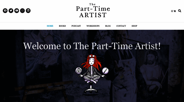 theparttimeartist.com