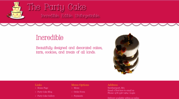 thepartycake.com