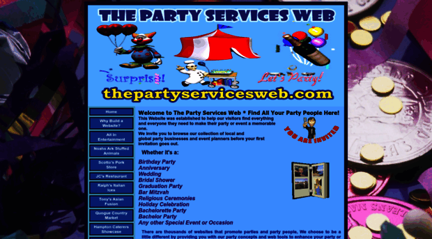 thepartyservicesweb.com