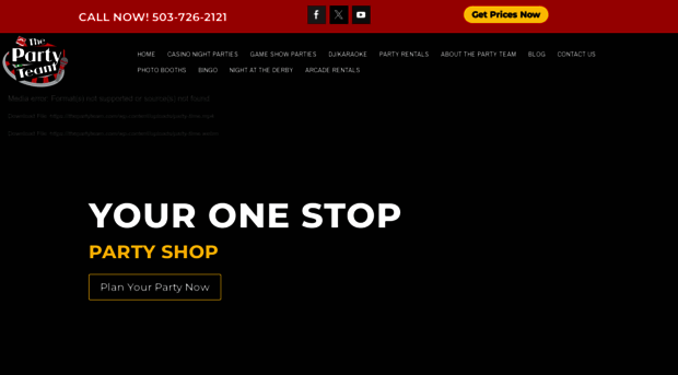 thepartyteam.com