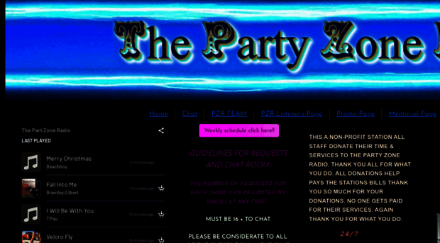 thepartyzoneradio.com