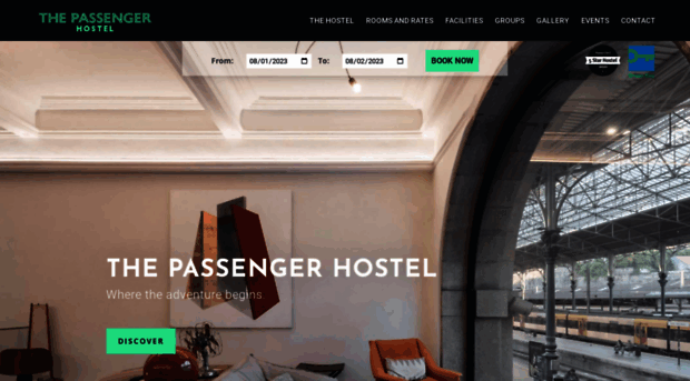 thepassengerhostel.com