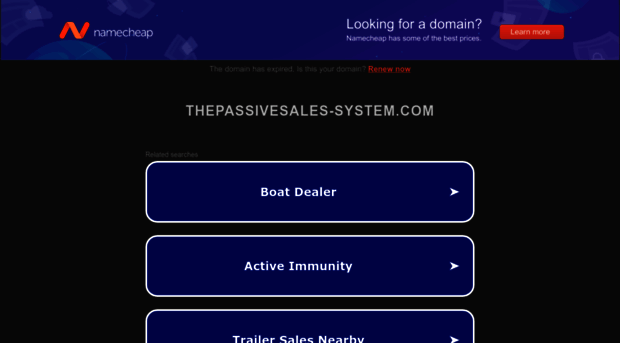 thepassivesales-system.com