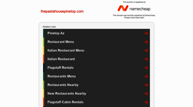 thepastahousepinetop.com