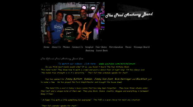 thepaulanthonyband.com