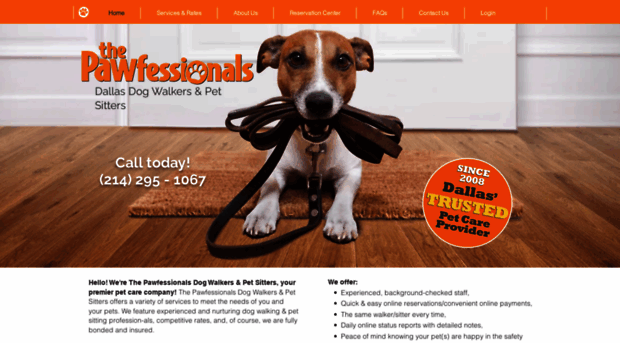 thepawfessionals-dallas.com