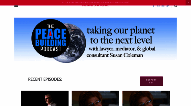 thepeacebuildingpodcast.com