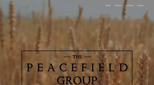 thepeacefieldgroup.com