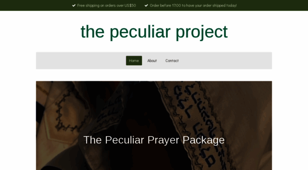 thepeculiarproject.org