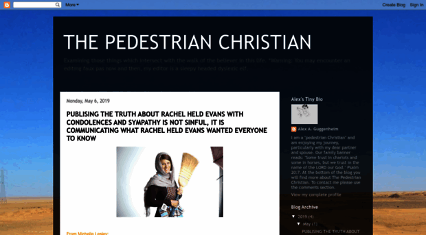 thepedestrianchristian.blogspot.com