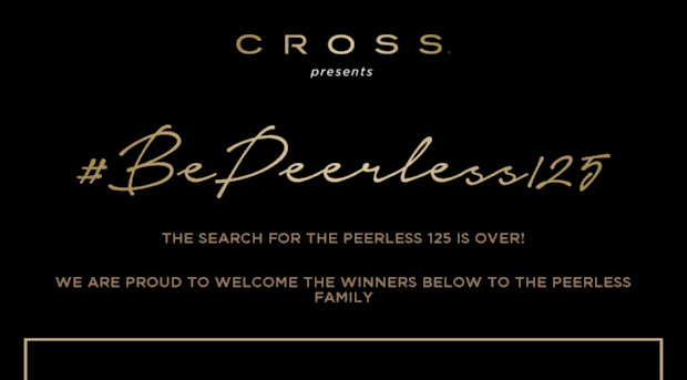 thepeerless.cross.com