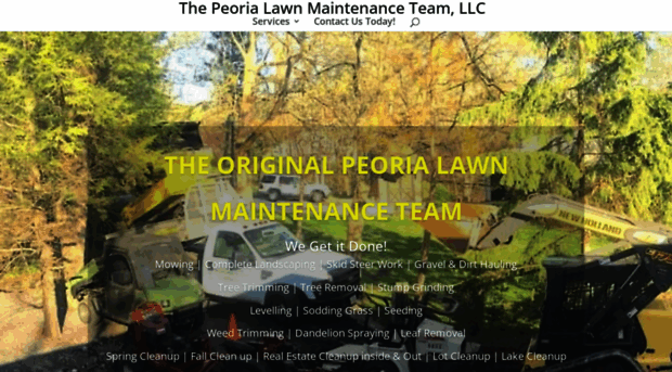 thepeorialawnmaintenanceteam.com