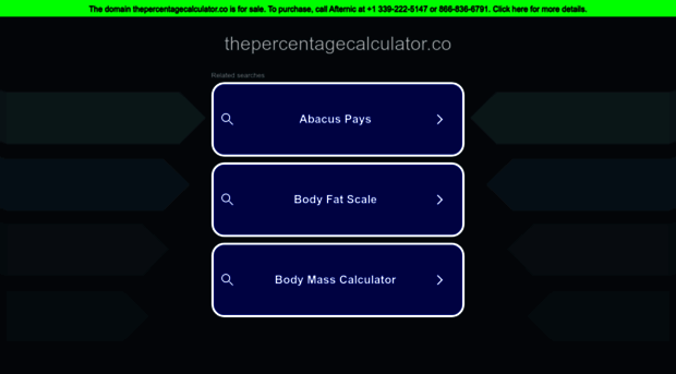 thepercentagecalculator.co