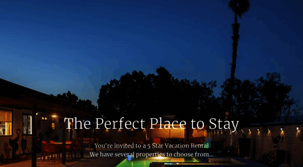 theperfectplacetostay.com