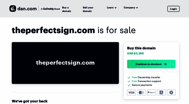 theperfectsign.com