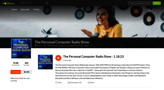 thepersonalcomputerradioshow.podbean.com