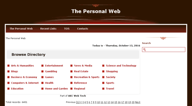 thepersonalweb.com