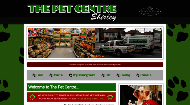 thepetcentreshirley.co.uk