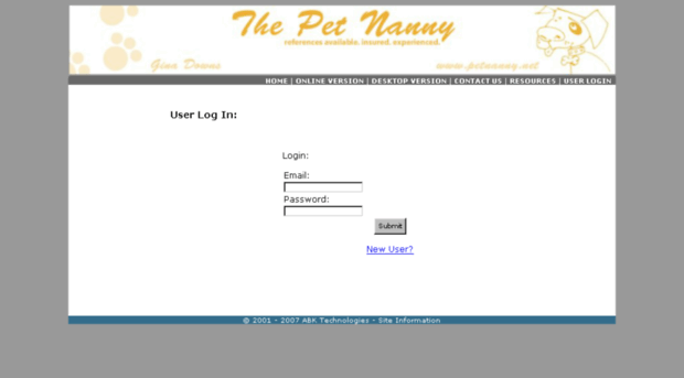 thepetnanny.abktechnologies.com