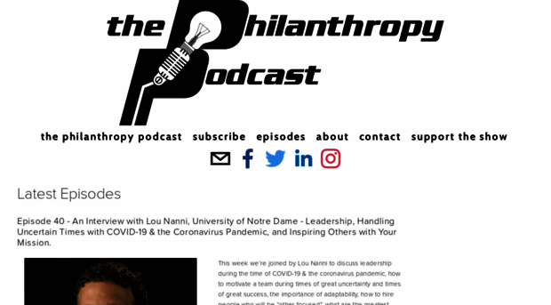 thephilanthropypodcast.com