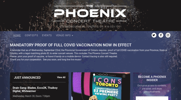 thephoenixconcerttheatre.com