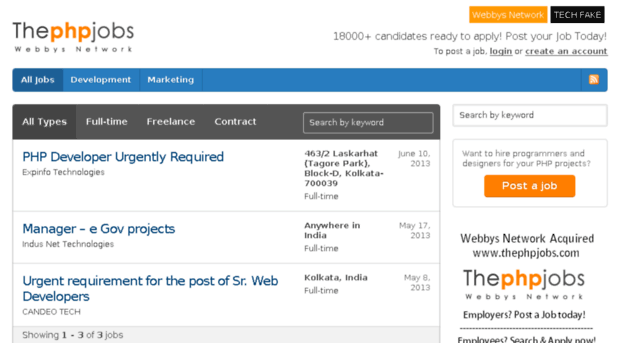 thephpjobs.webbys.in