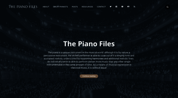 thepianofiles.com