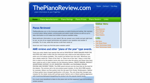 thepianoreview.com