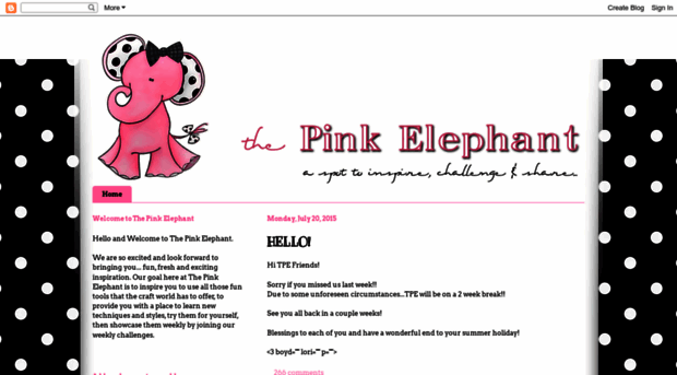 thepinkelephantchallenge.blogspot.com