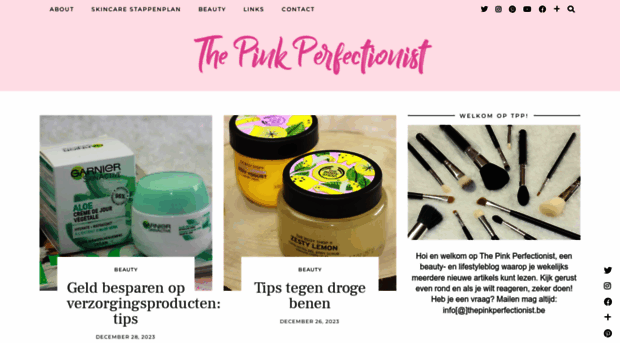 thepinkperfectionist.be