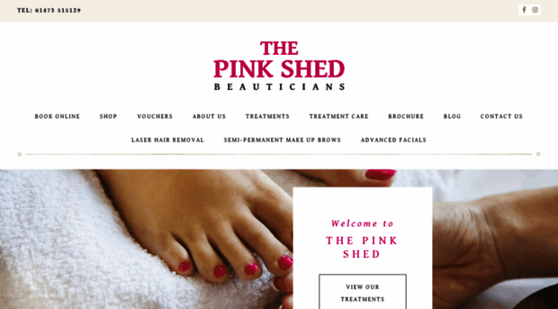 thepinkshedbeauty.co.uk