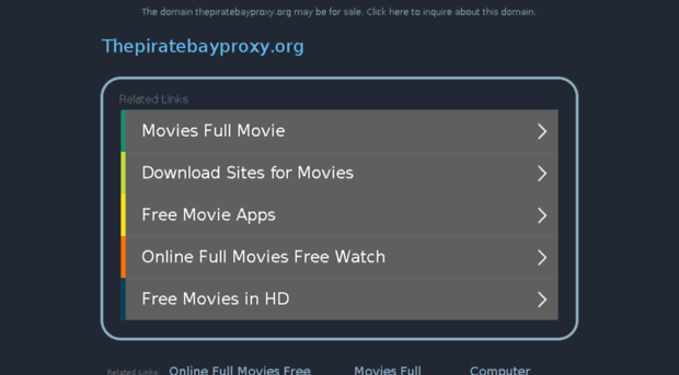 thepiratebayproxy.org