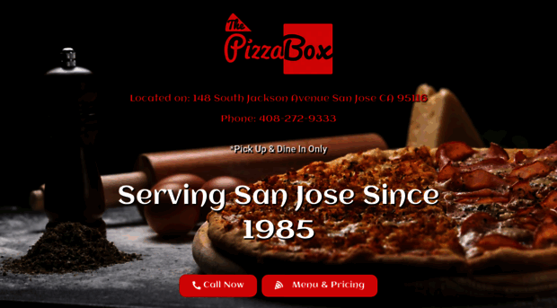 thepizzaboxsanjose.com