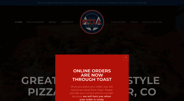 thepizzagarage.com