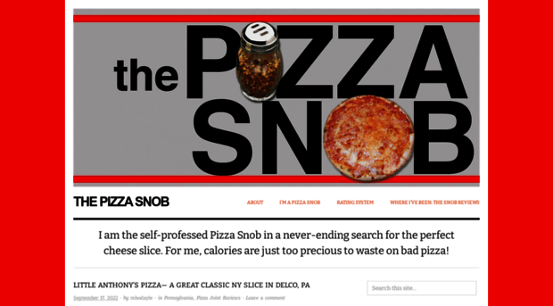 thepizzasnob.net