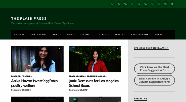 theplaidpress.com