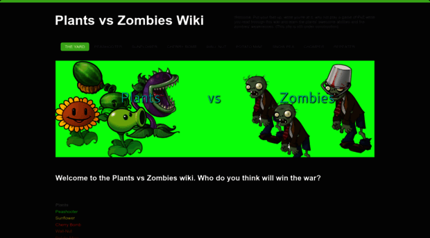 theplantsvszombieswiki.weebly.com