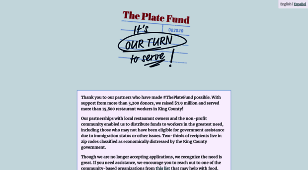 theplatefund.com