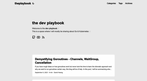 theplaybook.dev