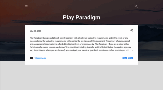 theplayparadigm.blogspot.com