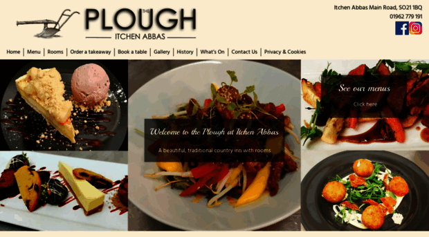 theploughpubitchenabbas.co.uk