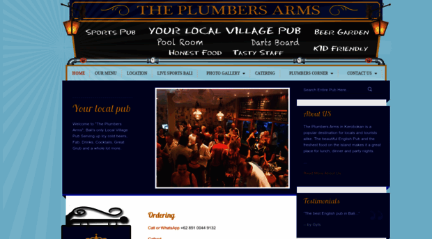 theplumbersarms.com